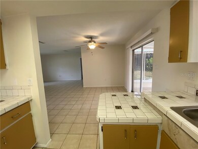 Dining area view from the kitchen sink area.