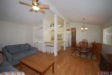 Vaulted ceilings provide greater dimension to the 