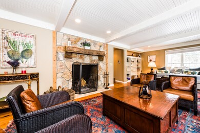 View of living room - fireplace