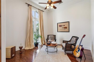 a respite for music, formal living or office.