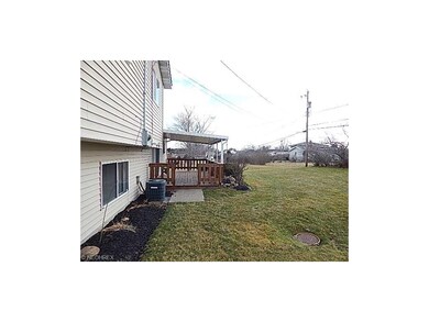 The back of the home