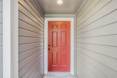 Doorway to property