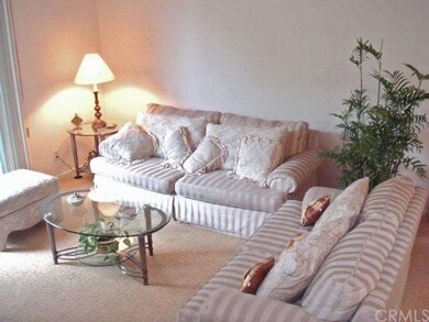 Relaxing living room next to patio.