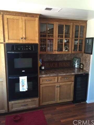 Remodeled kitchen with double convection oven and 