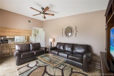 Family room with access to backyard.