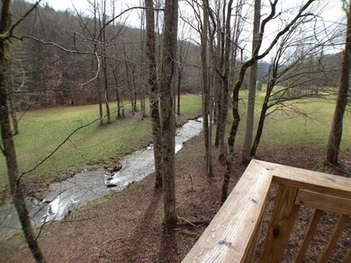 Otter Creek runs the whole length of property
