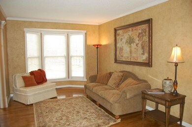 Formal living room with HW floor