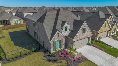 Aerial view of the property