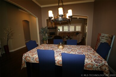 View from Dining Room into Living Room