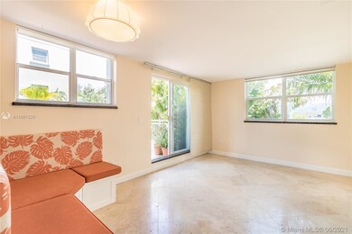 Main living area with sliding door to main outdoor