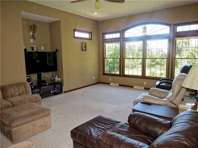 Living Room. The 20X15 living room enjoys a wall o
