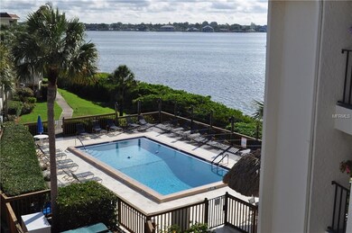 ONE OF TWO HEATED BAY FRONT POOLS AT SANDPIPER KEY