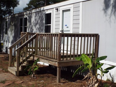 Walk up these steps into your newly remodeled home.