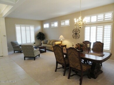 Formal living and dining room
