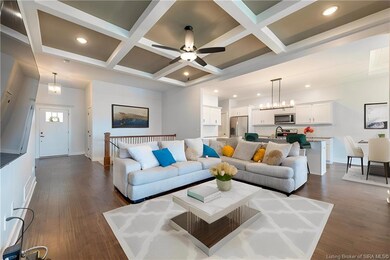 Living Room Main Floor Staged