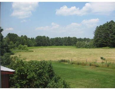 Land. Hay or pasture fields.
