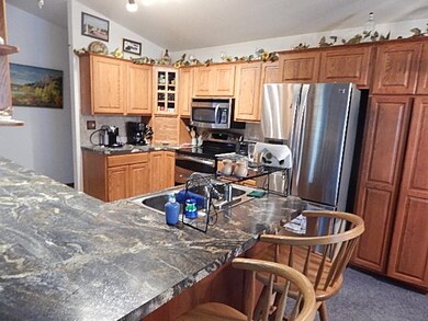 There is a nice breakfast bar