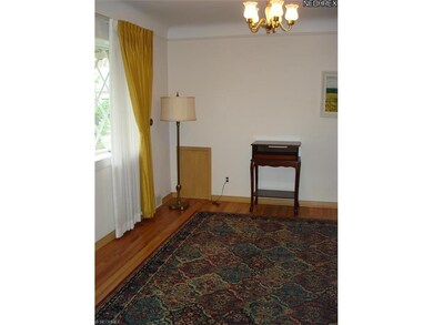 Another view of the formal dining room
