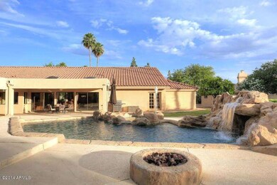 Firepit and Pool
