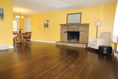 Large living room - hardwood floors