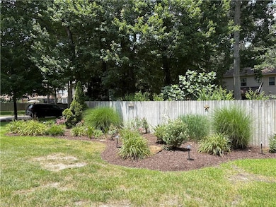 Lush landscaping