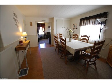 Dining Room has Built In Storage