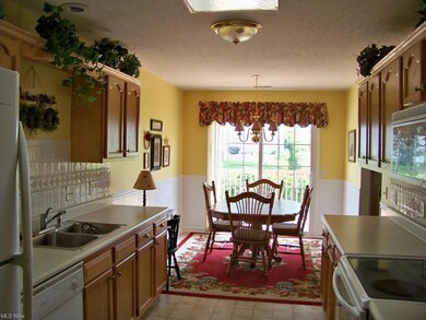 View from Laundry Room into Kitchen/Dinette.