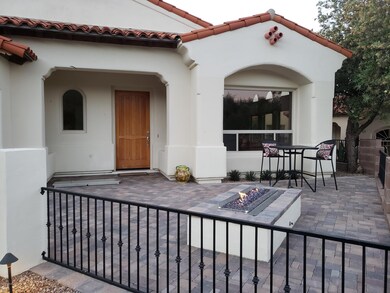 Front courtyard