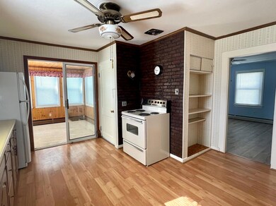 Kitchen looking towards bedroom 1