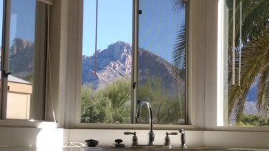 Kitchen window view