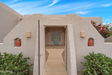 Entry to Covered Courtyard