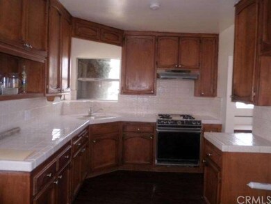 View of Kitchen with new tile counter tops