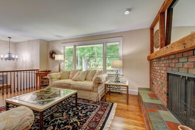 Magnificent Brick Fireplace