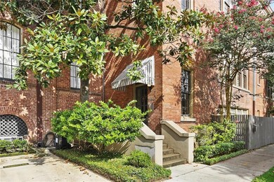 View of the side entrance located at 1114 Lyons St