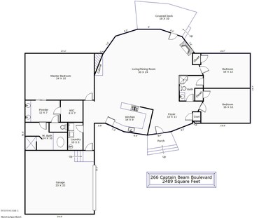 266 Captain Beam FloorPlan
