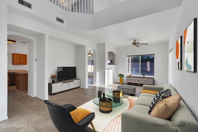Living Room Virtually Staged