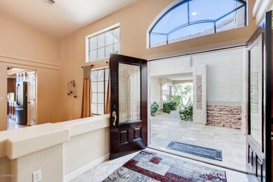 Grand Foyer opens to Dining Area