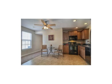 Cozy eat-in kitchen. Convenient half bath just dow
