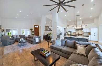 Open Floor Concept - LR / FR / Kitchen