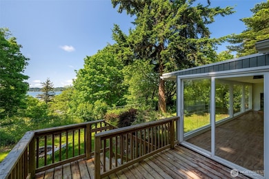 Looking SW toward Fishermans Cove and the Lummi Island ferry.