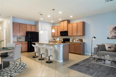 Kitchen (virtually staged)