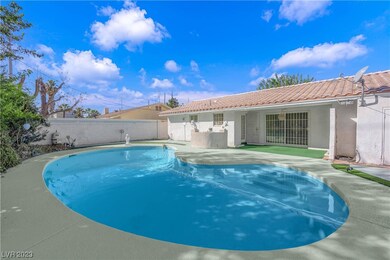 Enjoy summer days relaxing in the pool.