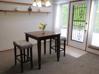 Patio access from the dining area!