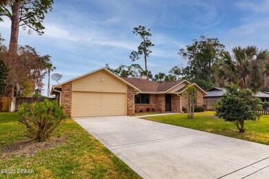 Concrete driveway