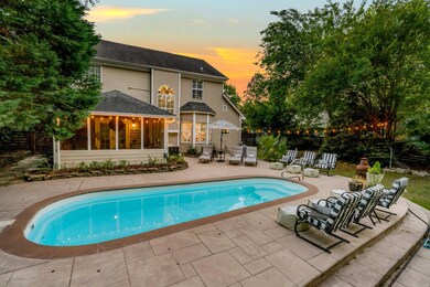 Huge backyard with a pool