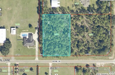 Map of property location with property boundaries highlighted