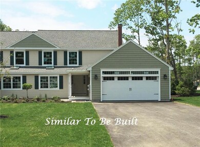 Front exterior - all units are end units
