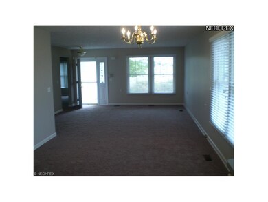 Open floor plan for the living room and dining roo