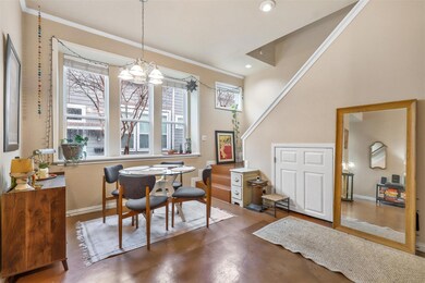 Dinning area with abundant natural light