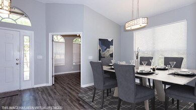 Virtually Staged Dining Room